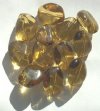 12 26x20mm Acrylic Medium Topaz Oval Nuggets